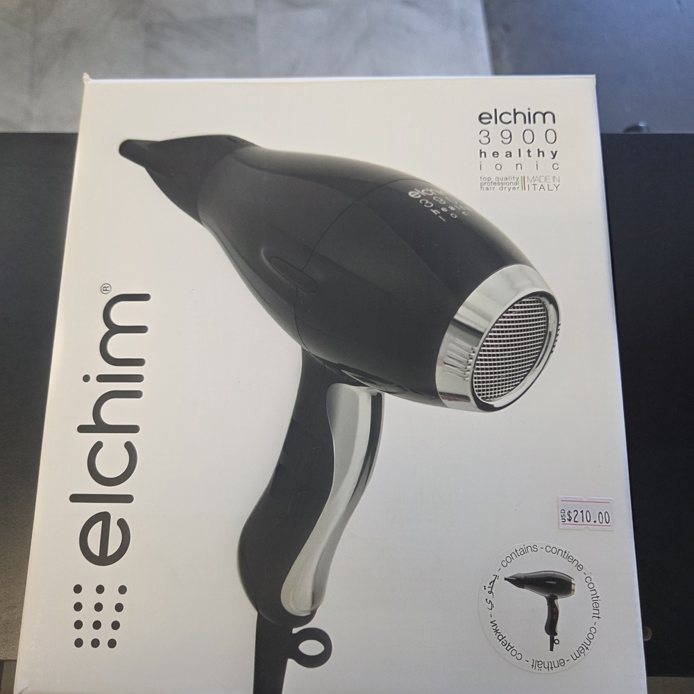 3900 Healthy Ionic Hair Dryer - Black and Silver